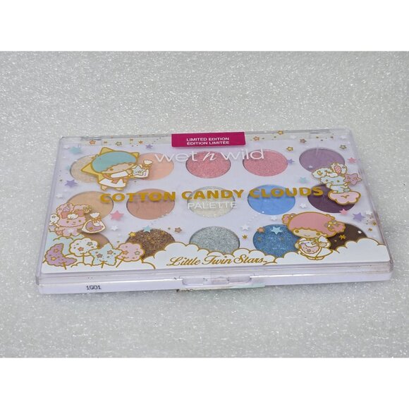 Wet N Wild X Little Twin Stars Cotton Candy Clouds Eyeshadow Palette Limited Ed - Picture 2 of 3